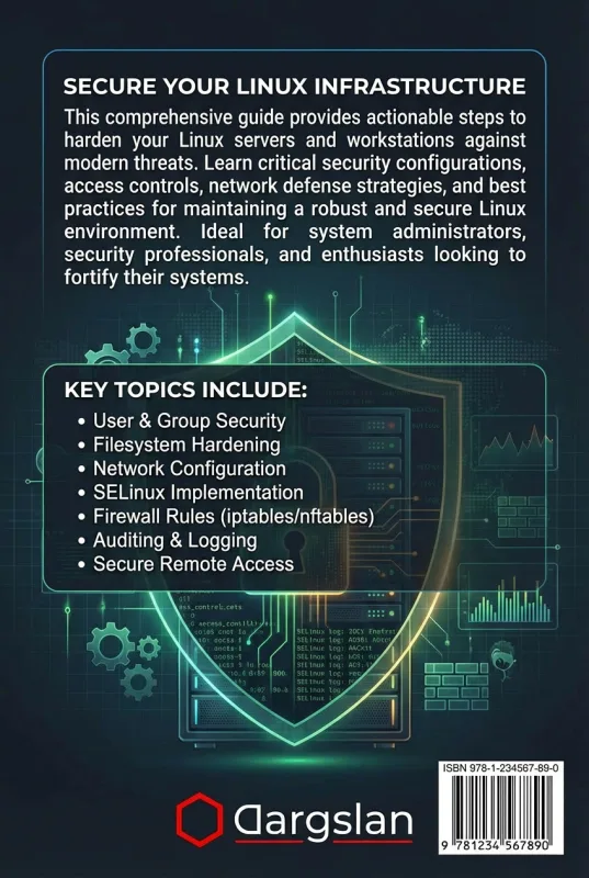 Linux System Hardening back cover