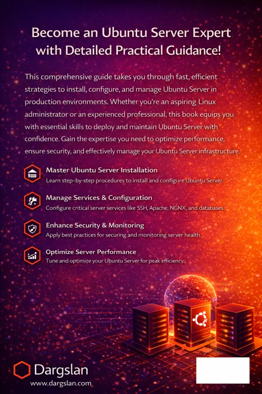 Ubuntu Server Administration back cover