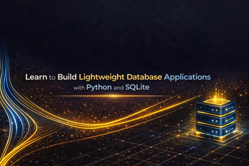Python and SQLite: Small DB Apps banner 1