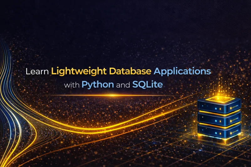 Python and SQLite: Small DB Apps banner 2
